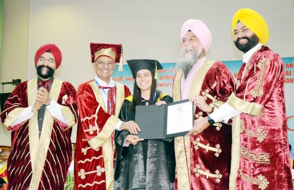 Student received a degree on 3rd Convocation on May 06, 2023
